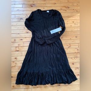 Lole black sheer dress